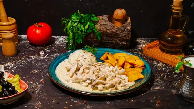 Kremalı Mantarlı Tavuk